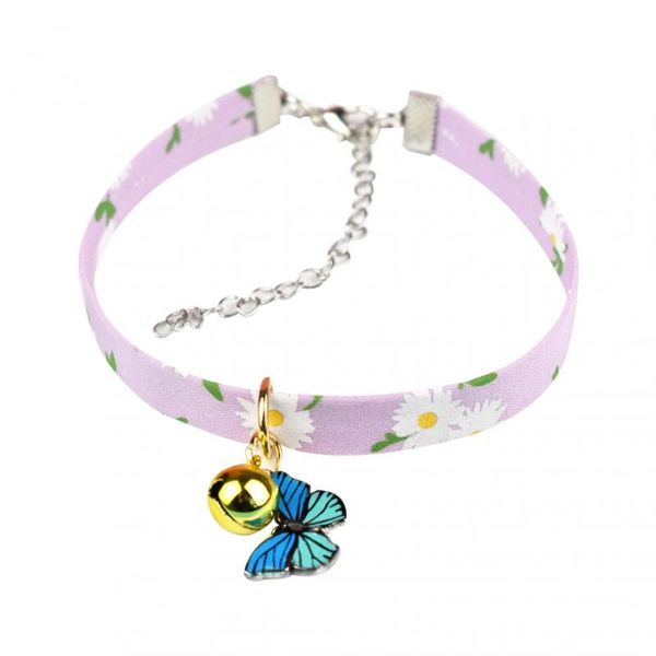 

cat collars & leads pet collar cute bell dog for cats teddy bomei cartoon fruit accessories