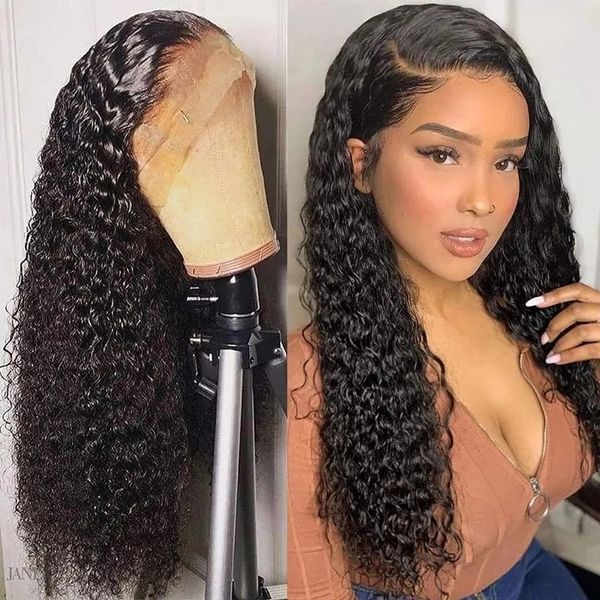 

loose wave hair for women synthetic lace front wigs long kinky curly style high temperature fiber wig daily used, Black