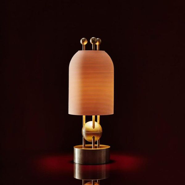 

table lamps postmodern simple creative bedside lamp designer model room bedroom living study white glass