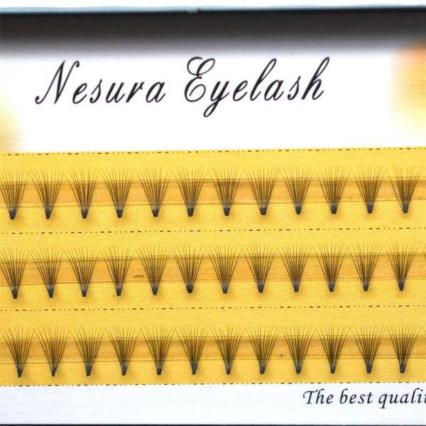 

false eyelashes 60pcs 3 lines eyelash extension premade volume fans 10d lash russian extensions pre made makeup