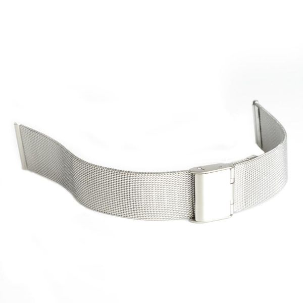

watch bands arrival band 18/20/22/24mm stainless steel mesh strap for wristwatch clasp bracelet, Black;brown