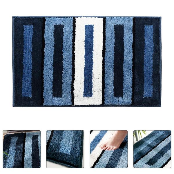 

carpets 1pc non-skid doormat water absorbent bathroom floor mat simple entrance rug