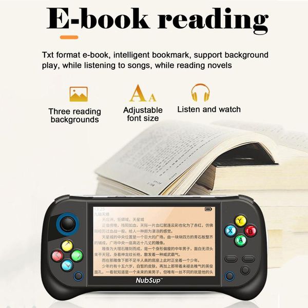 

portable handheld game console android 7.0 5.0 hd screen support tv video gift 2g ram 32g rom gamepad player controllers & joysticks