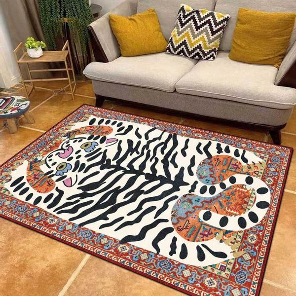 

carpets cartoon anime tiger 3d printed for living room bedroom large area carpet kids play floor mat child game big rug