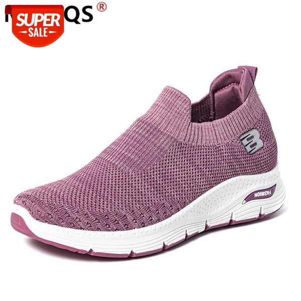 

2021 fashion women's shoes comfortable breathable casual woman mesh lightweight shock-absorbing sneakers large size 36-41 #qp2y