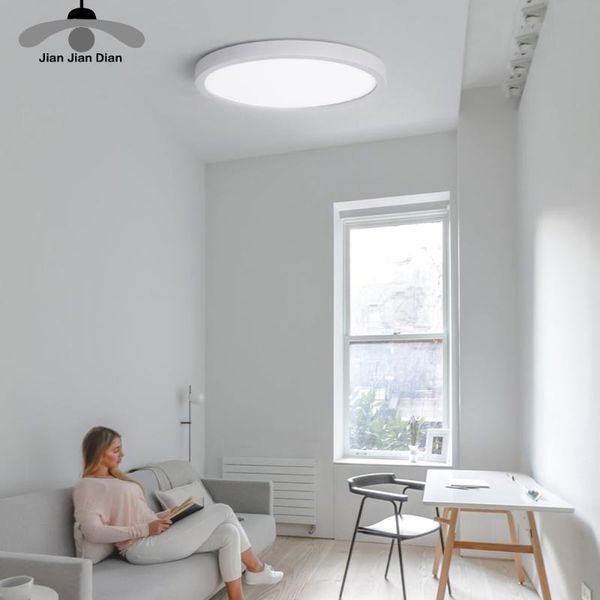 

ceiling lights ultra thin modern led light surface mounted lamp 24w 28w 38w 48w round living room bedroom home lighting balcony ac 220v