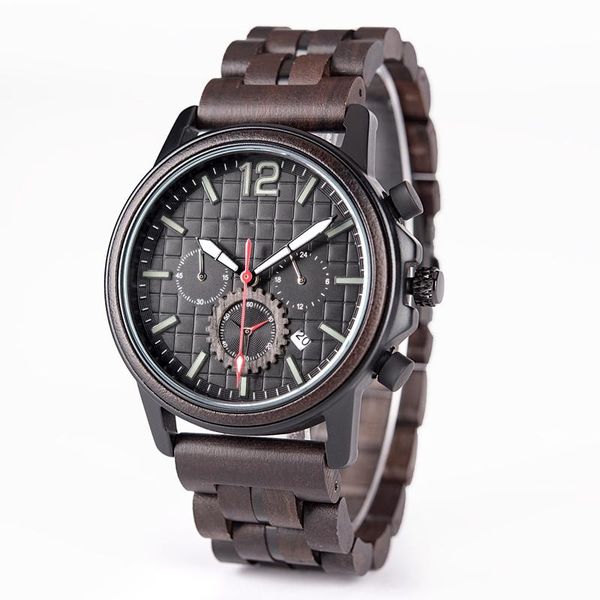 

wristwatches custom logo men military watch daily waterproof wristwatch quartz clock sport male wood watches, Slivery;brown