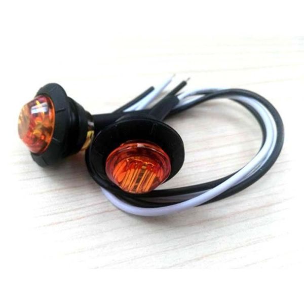 

working light 3led 3/4 inch truck side lights, bus lights,red / yellow white