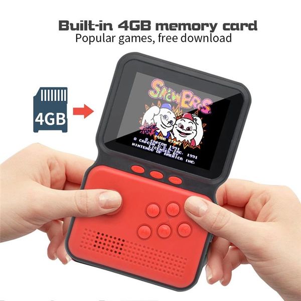 

handheld retro game console 900 in hd screen gaming box pocket mini video tv consola for kids portable players