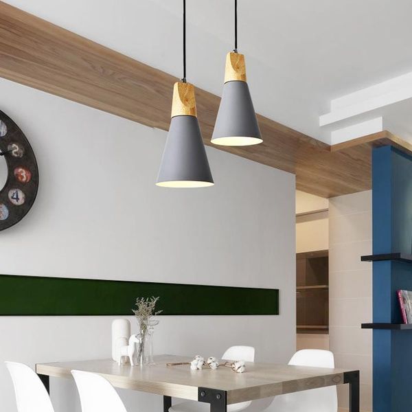 

pendant lamps nordic macaron restaurant lights modern minimalist fashion cafe creative personality iron
