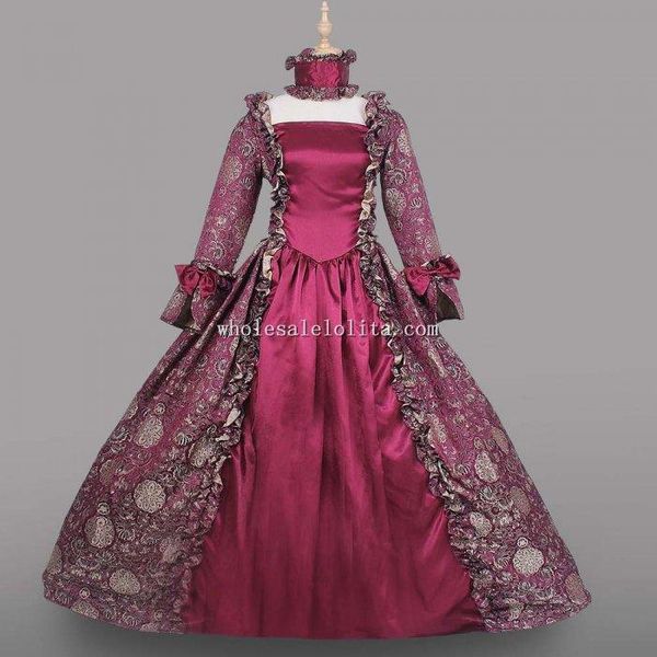 

casual dresses georgian gothic dress prom gown wedding theatre party, Black;gray