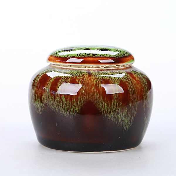 

storage bottles & jars 180ml kiln porcelain tank organization jar sealed | for coffee bean candy jams biscuits spices tea