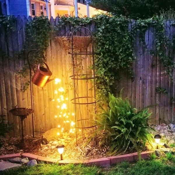 

outdoor garden decoration star type shower art light gardening lawn lamp lamps
