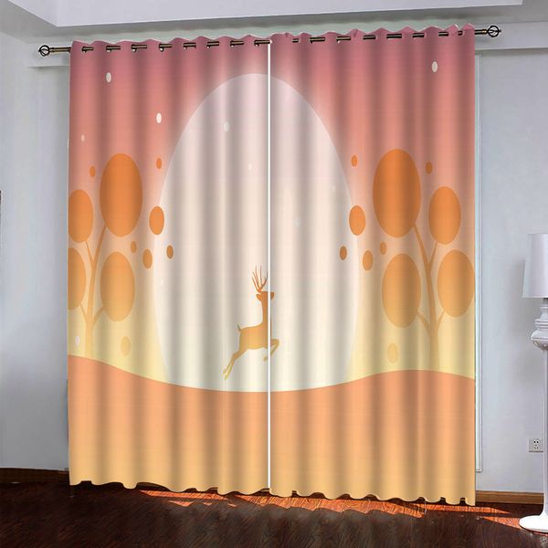 Europäischer Stil 3D Blackout Vorhang Kreative Abstrakte Foto Vorhänge für Wohnzimmer Schlafzimmer Fenster Drapes Wohnkultur
