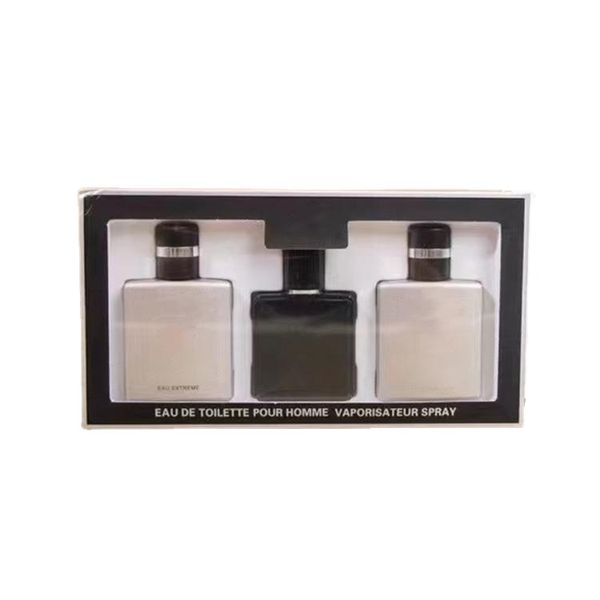 Herren-Parfüm-Set, Mann-Spray, 25 ml, 3-teilig, Geschenkanzug, Weihnachtsgeschenk für Männer, EDT, langanhaltender Duft, hohe Qualität, schnelle Lieferung