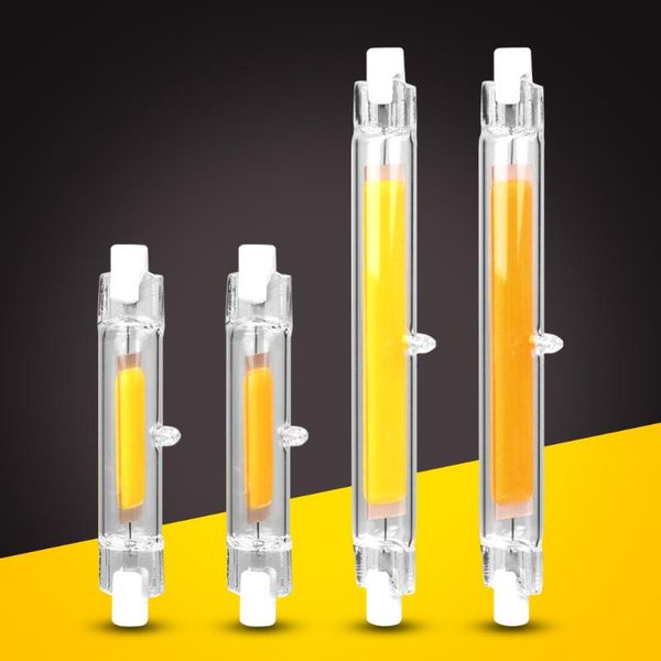 

bulbs led r7s glass tube cob bulb 78mm 118mm corn lamp replace halogen 8w 16w ac 220v 230v 240w lights