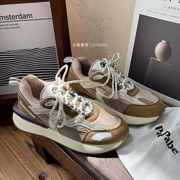 

dad sho autumn waffle small thick soled sports women's casual forrt gump