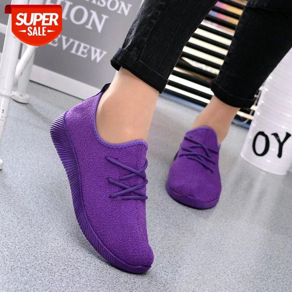 

2019 shoes women sneakers casual black net slip on flats female chaussures femme zapatos de mujer #wt8l