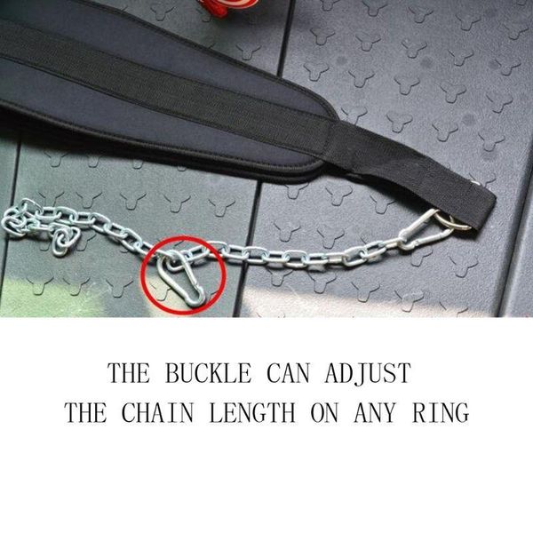 

accessories gym back pull up chain dipping body building workout weight lifting belt sports premium dip pull-ups training