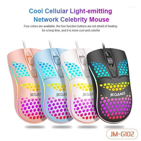 

g-102 hole hollow mouse gaming office wired optical poelectric game in stock11