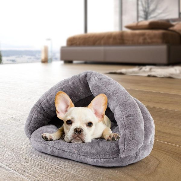 

cat beds & furniture pet bed cave soft for cats kittens small dogs pets winter warm cozy 2 size s l colors