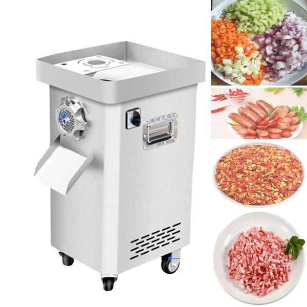 

large vertical meat grinder multifunctional grinder, commercial sausage efficiency, and time grinders
