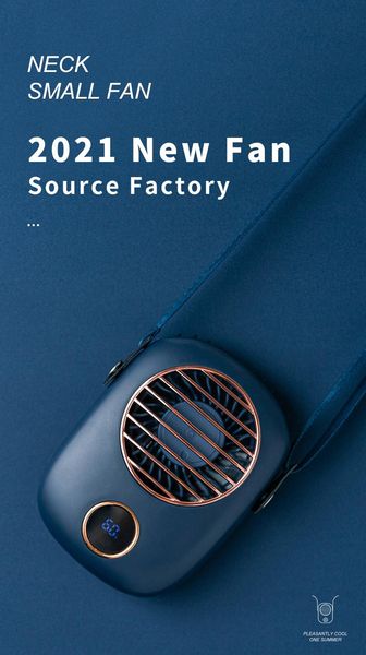 

electric fans handheld fan mini usb 5v cooler rechargeable ventilador outdoor travel halter portable silent small cooling led display