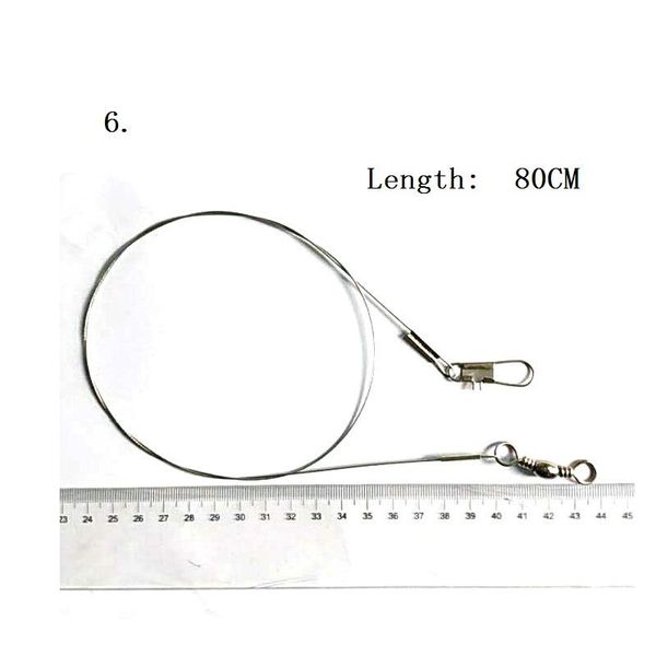 

wire spinner fishing leader line hooks