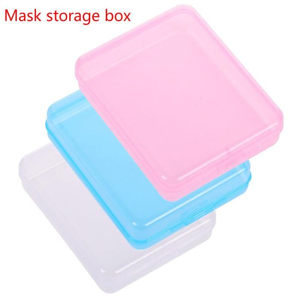 

storage bags dropship portable mask case household moisture-proof box go out dustproof container organizer holder