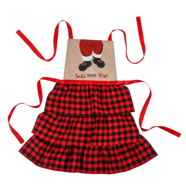 

aprons christmas apron decor household kitchen accessories cooking cleaning supplies lattice design