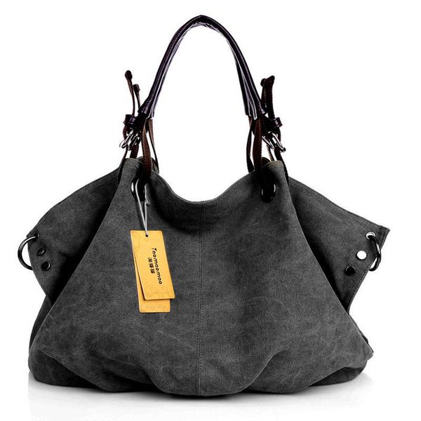 

evening bags fashion casual designer female handbag large capacity tote women canvas messenger crossbody solid shoulder bag