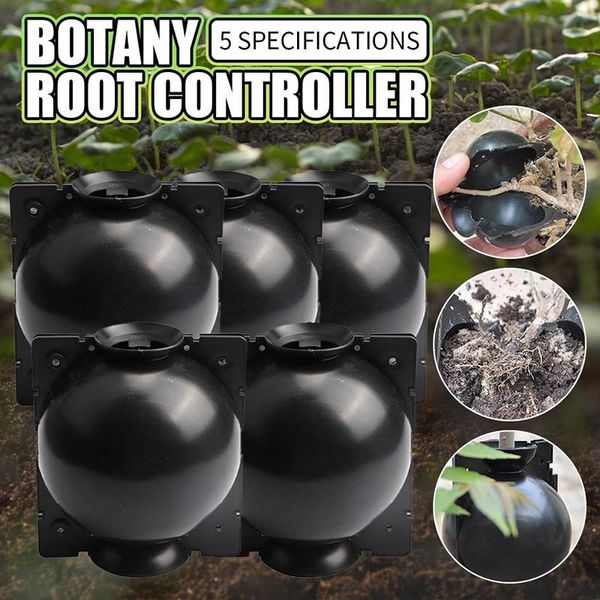 

5pcs set home diy plant rooting device high pressure propagation ball box grafting garden supplies planters & pots