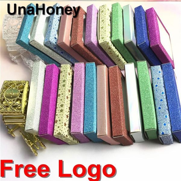 

eyelash packaging box false lash boxes custom strip square storage make up1