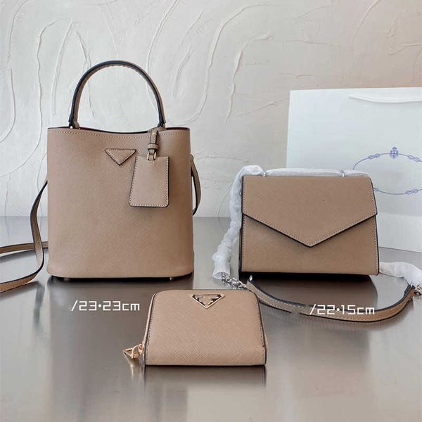 

2021 fashion lou vdeng women's bag retro luxury designer leather single shoulder menger combination zipper portable