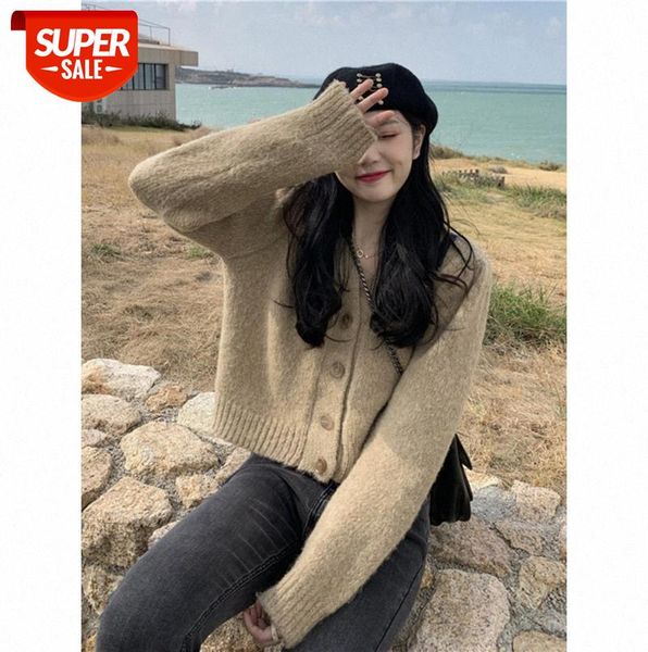 

salt female all-match gentle sweater ins forest light luxury niche street #yj1k, Black;gray