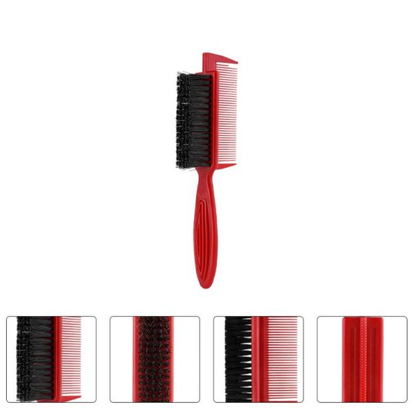 

1pc 2 in 1 comb hairstyling tool multifunctional brush broken hair brushes, Silver