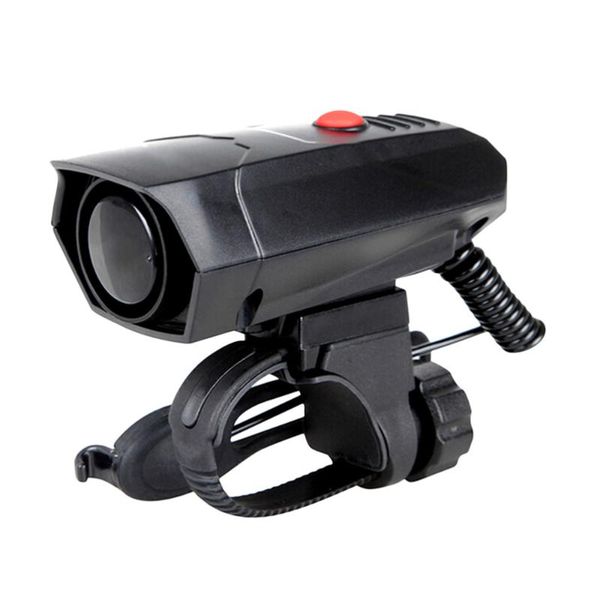 

bike horns electronic with 2 led light 6 sounds cycling handlebar ring bell horn air alarm without batteries