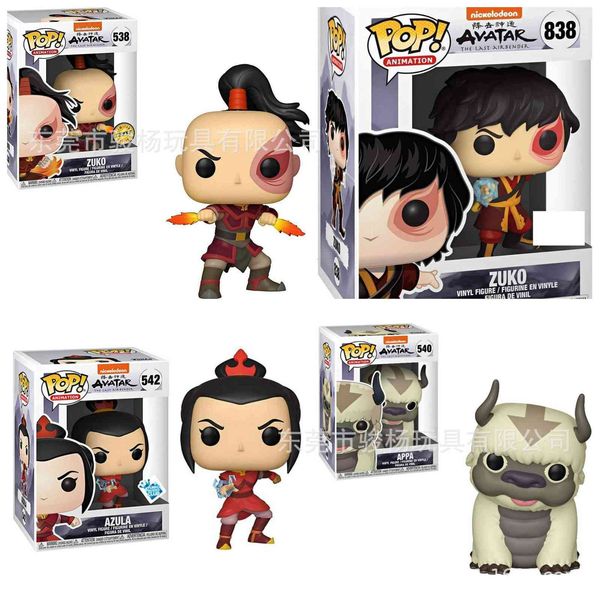

funko pop earthly supernatural power qizong flying bull zuko zuk azura model hand-made ornaments