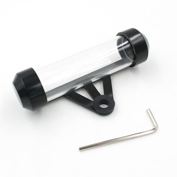 

motorcycle motorbike secure tube tax disc cylindrical holder waterproof exhaust system
