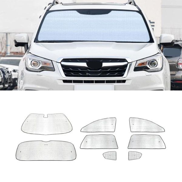 

car sunshade for forester 2013-2021 auto windshield sun uv shield block cover one set front side window accessories