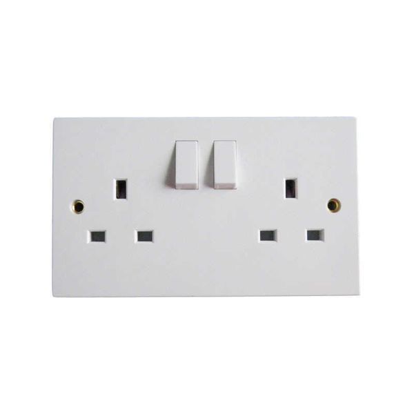 

2 gang wall switch socket