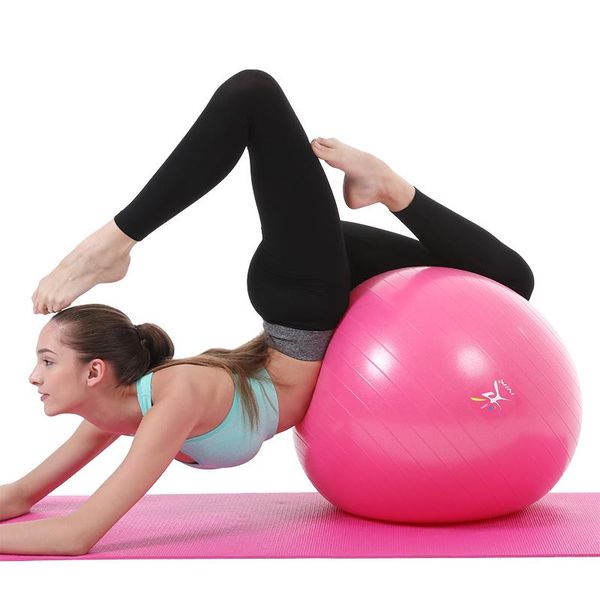 

yoga ball 65cm pilates bodybuilding home fitness core pvc anti-burst utility balls