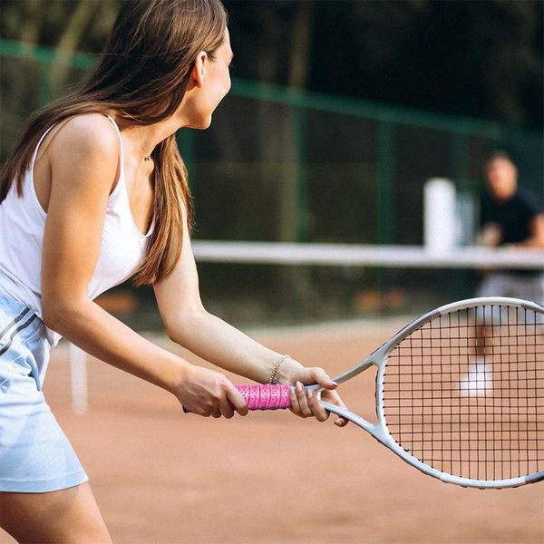 

sweatband 1pcs anti-slip sport fishing rods over grip sweat band bicycle tennis badminton tape handlebar e2w3, Yellow;black