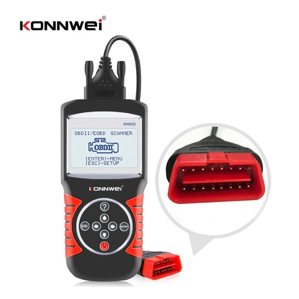 

code readers & scan tools konnwei kw820 better than ms509 obd car scanner obd2 auto automotive diagnostic tool reader vehicle engine