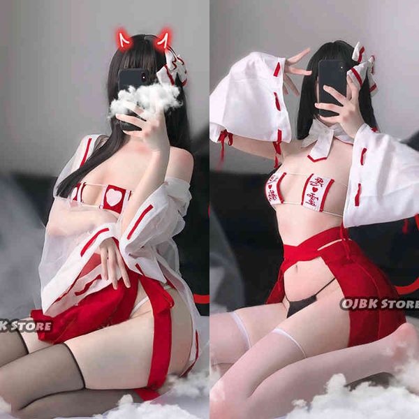 

nxy lingerie 3 types women' set kimono apparel witch uniform fancy costumes cute cos suit for girls japanese anime cosplay 1220, Red;black