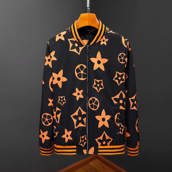 

fashion mens jacket goo d spring autumn outwear windbreaker zipper clothes jackets coat outside can sport asia size men's clothing m-3x, Black;brown