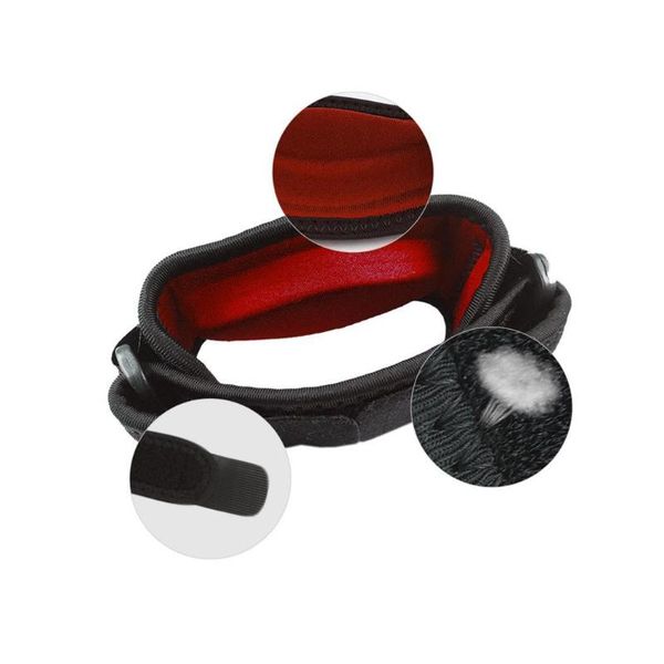 

elbow & knee pads solid fastening tape adjustable hand for red, blue, black protector sport protection with, Black;gray