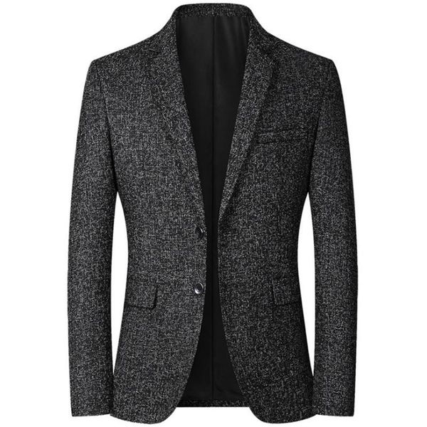 

men's suits & blazers nice spring men slim fit single breasted casual suit jackets autumn solid color dress terno masculino, White;black