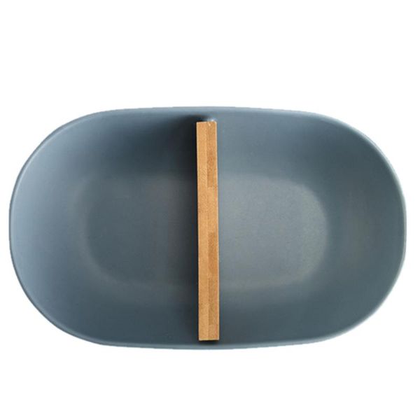 

1pc compartment snack container breakfast bowl household dried fruit dish bowls