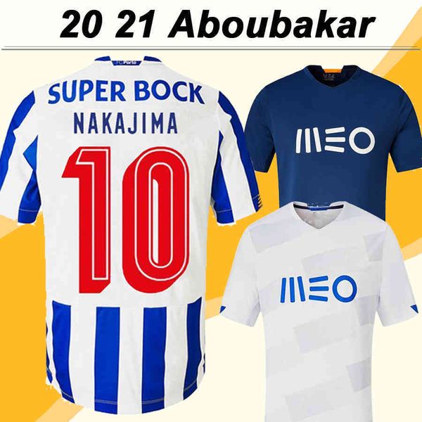 

20 21 aboubakar nakajima marega mens soccer jerseys new club alex telles h. herrera home away 3rd football shirt camisa de futebol uniforms, Black
